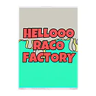 RACOFACTORY.ETCのカラフルRACOクリアファイル Clear File Folder