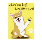 K'sDesignWorksのWhat`s up Dog?2 クリアファイル