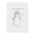MUSUMEKAWAIIの0425「World Penguin Day」 Clear File Folder