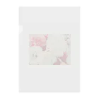 如夢幻の八重咲きの花 Clear File Folder