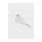 ぶぶ文鳥のうちの文鳥 Clear File Folder
