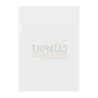 kimchinのカタパルト CATAPULT ロゴ Clear File Folder