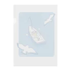 OCEAN SLOTHのナマケボート Clear File Folder
