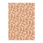 ANANI UKULELEのTahitian Tribal Cat Clear File Folder