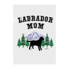 ハッピー・ラブラドールズのLabrador Mom （ブラックラブラドール） クリアファイル