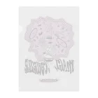 nidan-illustrationの“MAGI COURIER” pink #1 クリアファイル