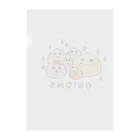 mochimochipotetoのオニオンズ Clear File Folder