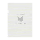 ArtworksのMy Kitten01 Clear File Folder