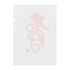 bihokusai muchikuの寿字（シューヅ） Clear File Folder
