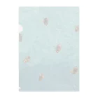 L_arctoaの海を泳ぐチャイロチビゲンゴロウ Clear File Folder