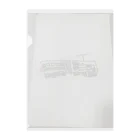 ふうちゃんマンのでんしゃ Clear File Folder