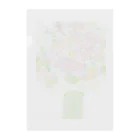 リトマスブルーム の花束 クリアファイル