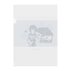 ネジマキの暇つぶしグッズ屋のPixel Rain Clear File Folder