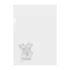 woohlaの蝶ネクタイのシュナ Clear File Folder