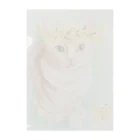 アトリエねこまどのミモザとチャイ Clear File Folder