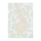 LOVEのSUMMER BAG COLLECTION Clear File Folder