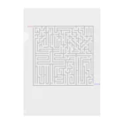 いせだまや（CreatiVe & DeSign）のMaze（絆） Clear File Folder