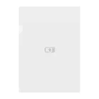mini.official.buyshop_Tシャツ・パーカーの充電 Clear File Folder