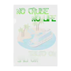 NO CRUISE NO LIFEのCruise Island Clear File Folder