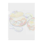 陽菜ひよ子　名古屋めしイラストShopの味噌煮込みうどん Clear File Folder