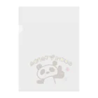 sippo no oekakiyasanのOUCHI PANDA クリアファイル