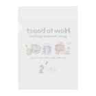Train Kids! SOUVENIR SHOPの元気の秘訣 !  Clear File Folder