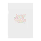 pinkpenguinのスマイルシーサー Clear File Folder