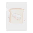 nikokoのデカパンチュウ(食パン) Clear File Folder