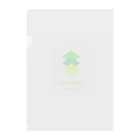 panyのパニーTシャツ　抹茶 Clear File Folder