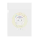 ねこミミ　nekomimiのぺんぺんくんのマーク Clear File Folder