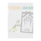 フルーツおじさんとっしーオリジナルグッズストアのDEAD or FRUIT Clear File Folder