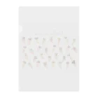 LiLunaのマルキーアイスクリーム Clear File Folder