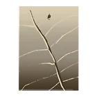 akari🌼虫デフォルメ作家のコノハチョウ【Always with Bugs・鱗翅パターン】 クリアファイル