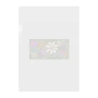 Tender time for Osyatoの手描きのお花 Clear File Folder