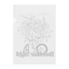 nidan-illustrationの“Bad Hair Night” Clear File Folder