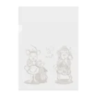 行商人うじゅの魔法使いと行商人 Clear File Folder