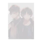 Kujoの黒×男子 Clear File Folder