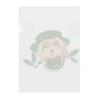 GATTI工房のクリスマス🎄🐶 Clear File Folder