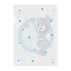 cosmicatiromのうお座 パターン1・フルカラー Clear File Folder