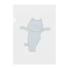 TAKE-TONの高飛び込み猫 DIVE  クリアファイル