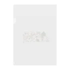 neko no onomatopéeのチームクリスマスツリー Clear File Folder