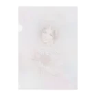 【ホラー専門店】ジルショップのパステル水彩ガール クリアファイル