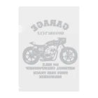 キッズモード某の武骨なバイクデザイン Clear File Folder