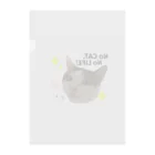 むむしょっぷのNo CAT, No Life Clear File Folder