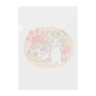 nya-mew（ニャーミュー）のとらニャーちゃん Clear File Folder