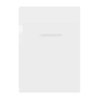 サードストリートのTHIRDSTREET Clear File Folder