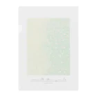 blancillaのクローバーの絨毯 Clear File Folder