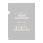 Siderunの館 B2の【さげみちゃんver.】レトロゲーム風な前ならえ Clear File Folder