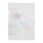 ゆっきゃーな👼の江戸時代の想像力 Clear File Folder