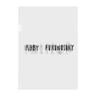 FUTURE IS NOWのABBY FUKUNOSUKY Clear File Folder